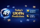 UK49s Lunchtime Predictions For Today – Thursday, 30 April 2026