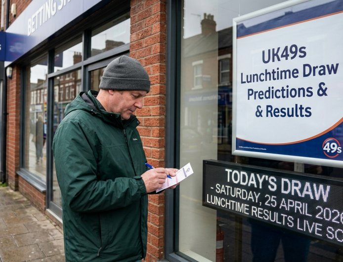 UK49s Lunchtime Predictions for Today – Saturday, 25 April 2026