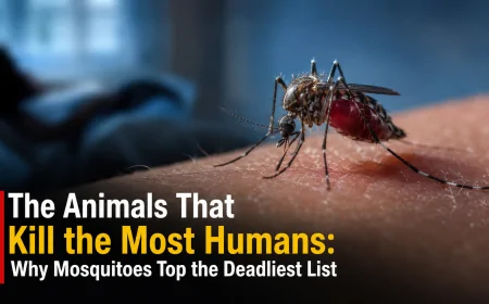The Animals That Kill the Most Humans: Why Mosquitoes Top the Deadliest List