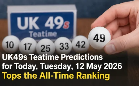 UK49s Teatime Predictions Today: Tuesday, May 12, 2026 Numbers and Key Picks