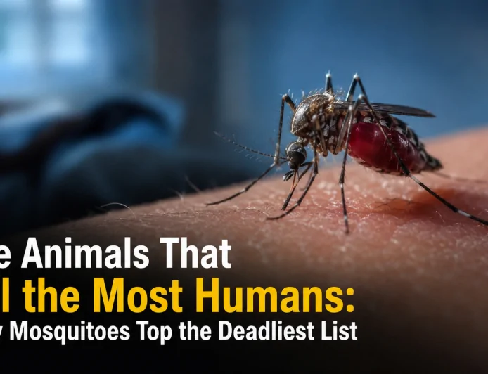 The Animals That Kill the Most Humans: Why Mosquitoes Top the Deadliest List