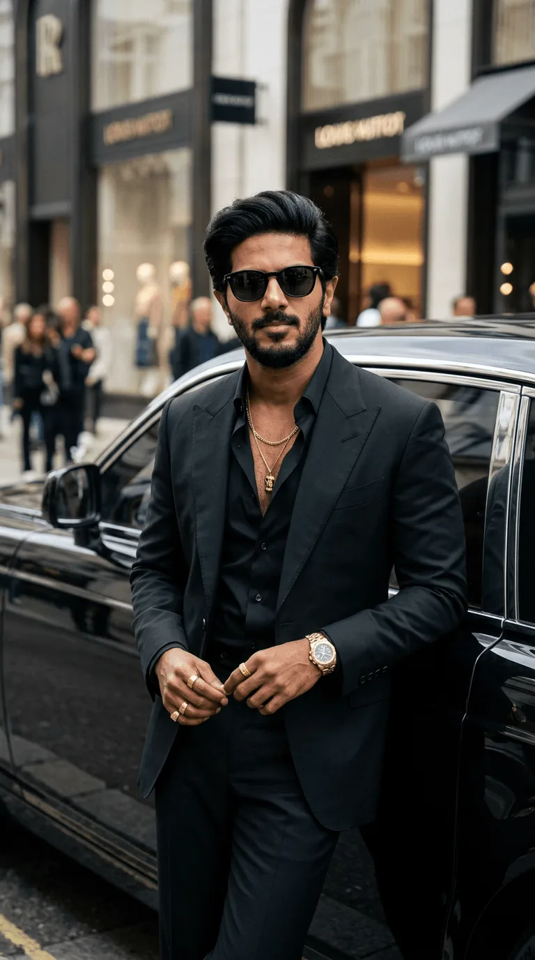 Mafia Boss Rolls-Royce Street Portrait