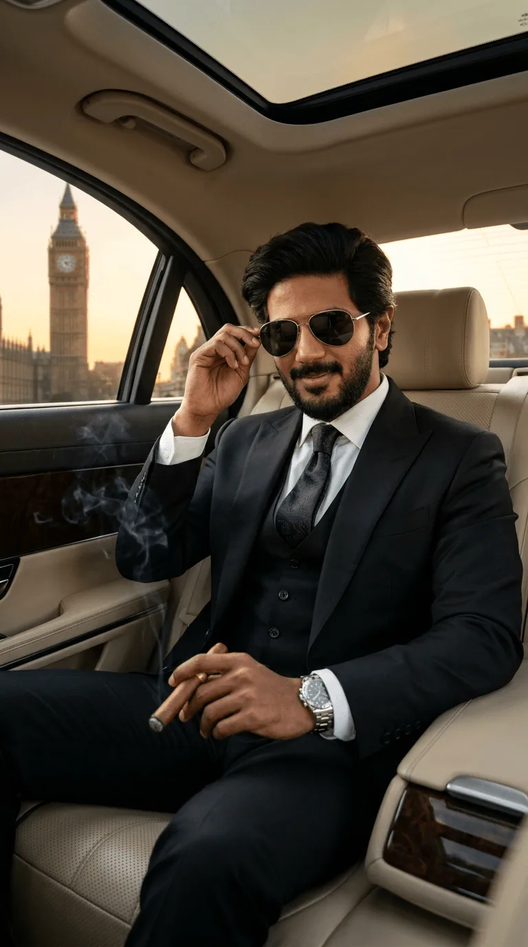 London Mafia Boss Luxury Portrait